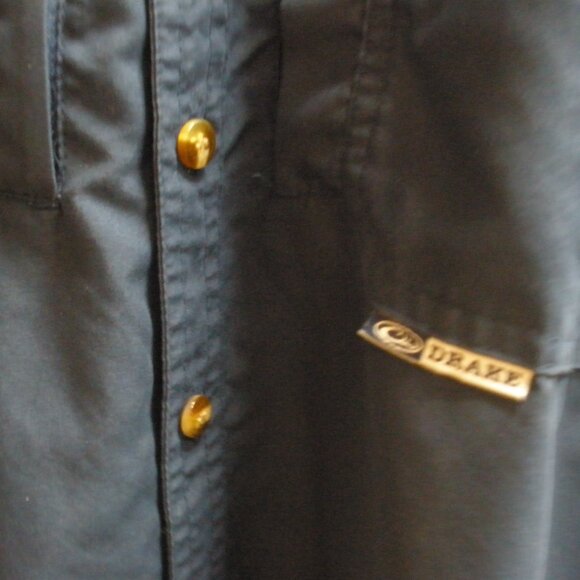 Drake Ole Miss Wingshooter's Shirt Short Sleeve Size M - Picture 5 of 6